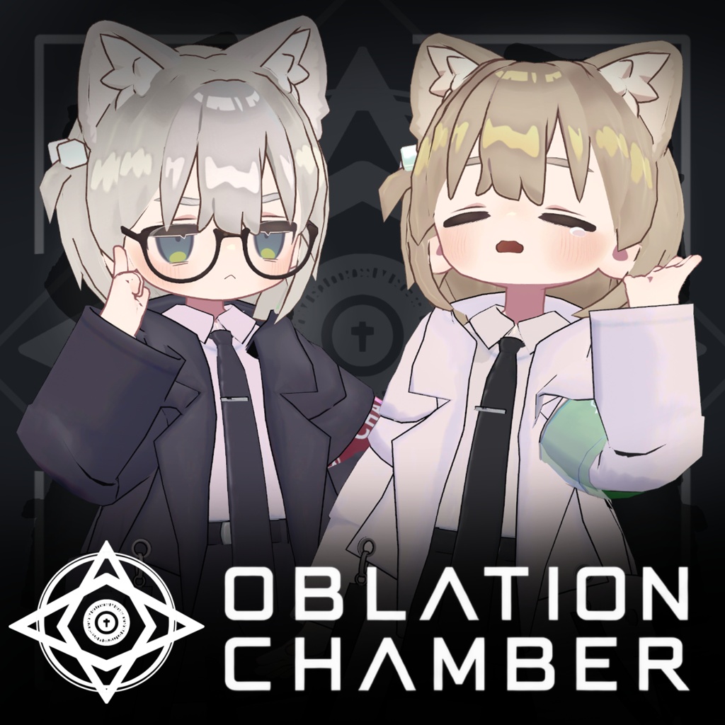 発売記念セール！~10/3 23:59 【VRC用】◇ OBLATION CHAMBER ◇【まめふれんず対応衣装】
