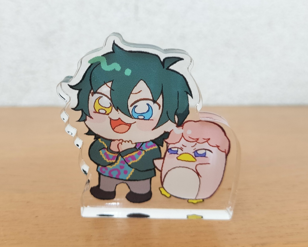 【非公式】ぶくみか＆宗ペンミニアクリルブロック