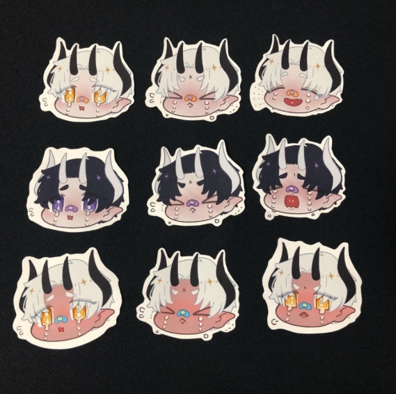 3つ子ちゃんステッカー