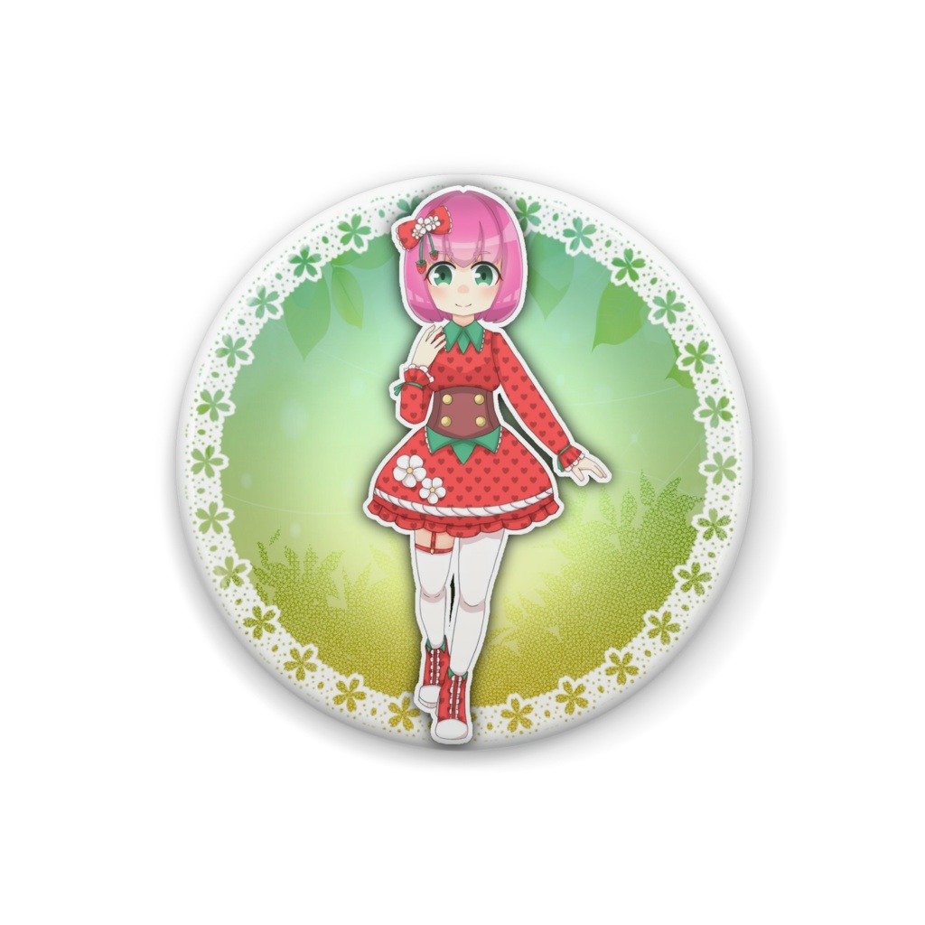 第1弾*ほんわりさん家【缶バッジ】マヨVer.