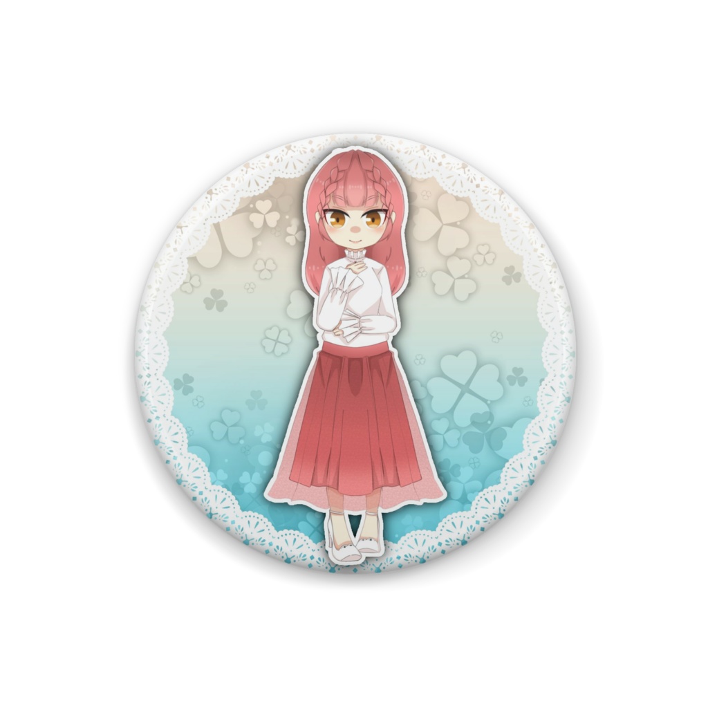 第1弾*ほんわりさん家【缶バッジ】ほんわりVer.