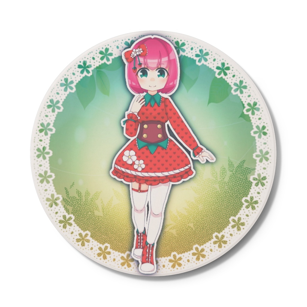 第1弾*ほんわりさん家【コースター】マヨVer.