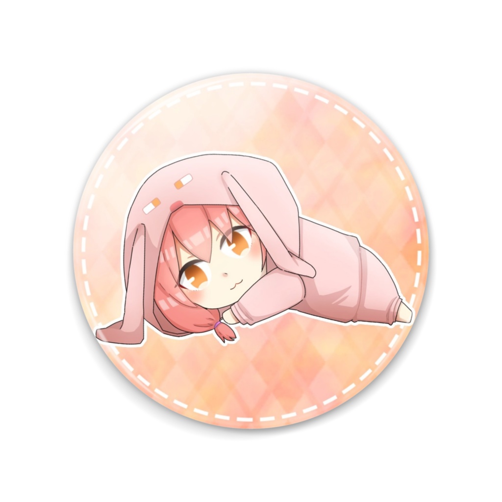 第２弾＊ほんわりさん家【缶ミラー】ねそべりほんわりVer.