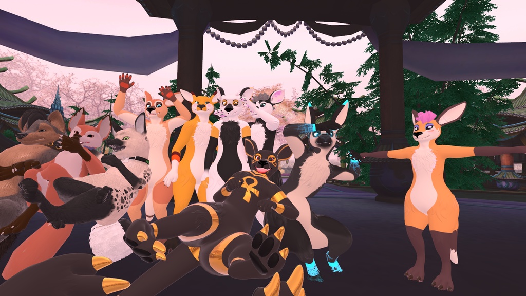 VRChat カンガルーのアバター Kangaroo avatar