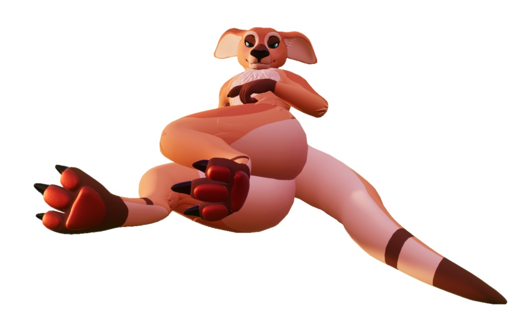 VRChat カンガルーのアバター Kangaroo avatar