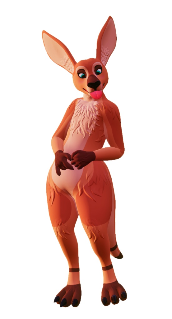 VRChat カンガルーのアバター Kangaroo avatar