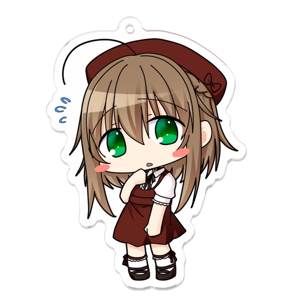 ミニいまりちゃんアクキー