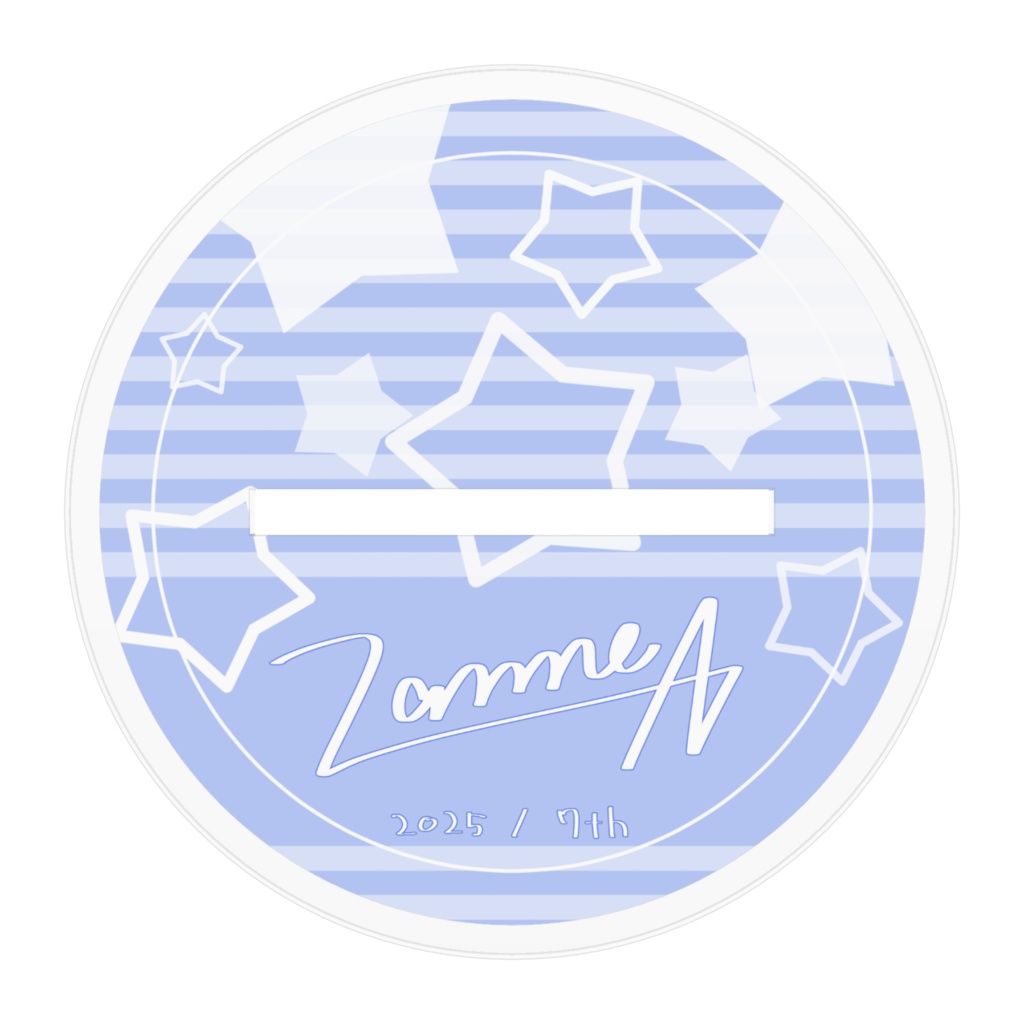 【7周年】仲見斬音(バーチャル)アクリルスタンド