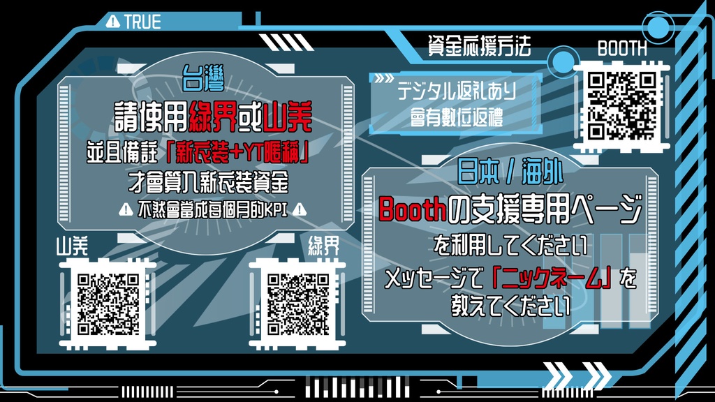 【支援】3.0新衣装資金応援
