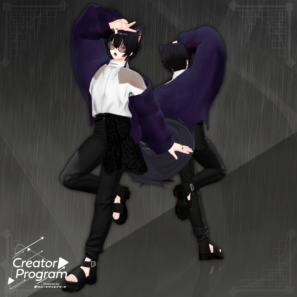 Crimson Mist Streetwear-Juengai  - VRChat Men's Clothing / CP10