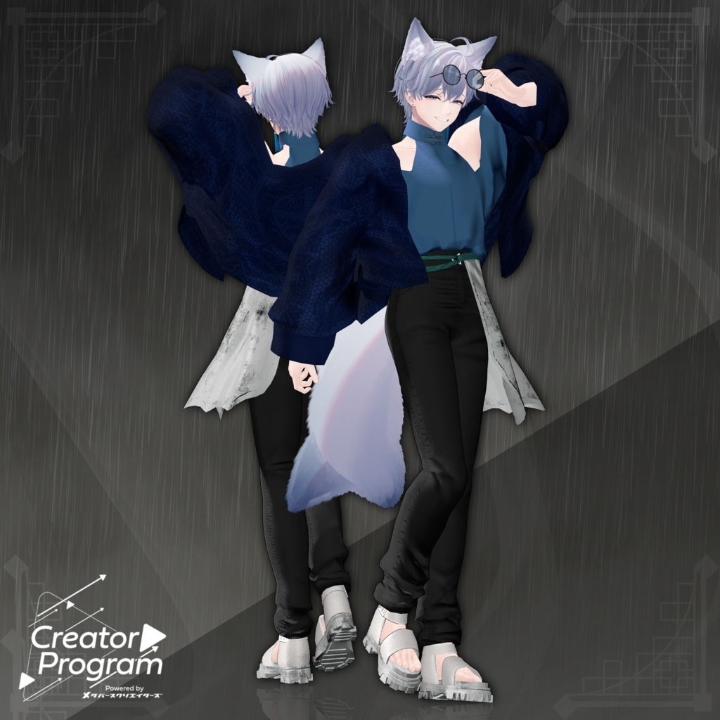 Crimson Mist Streetwear-Juengai  - VRChat Men's Clothing / CP10