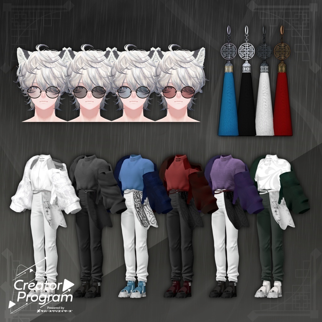 Crimson Mist Streetwear-Juengai  - VRChat Men's Clothing / CP10