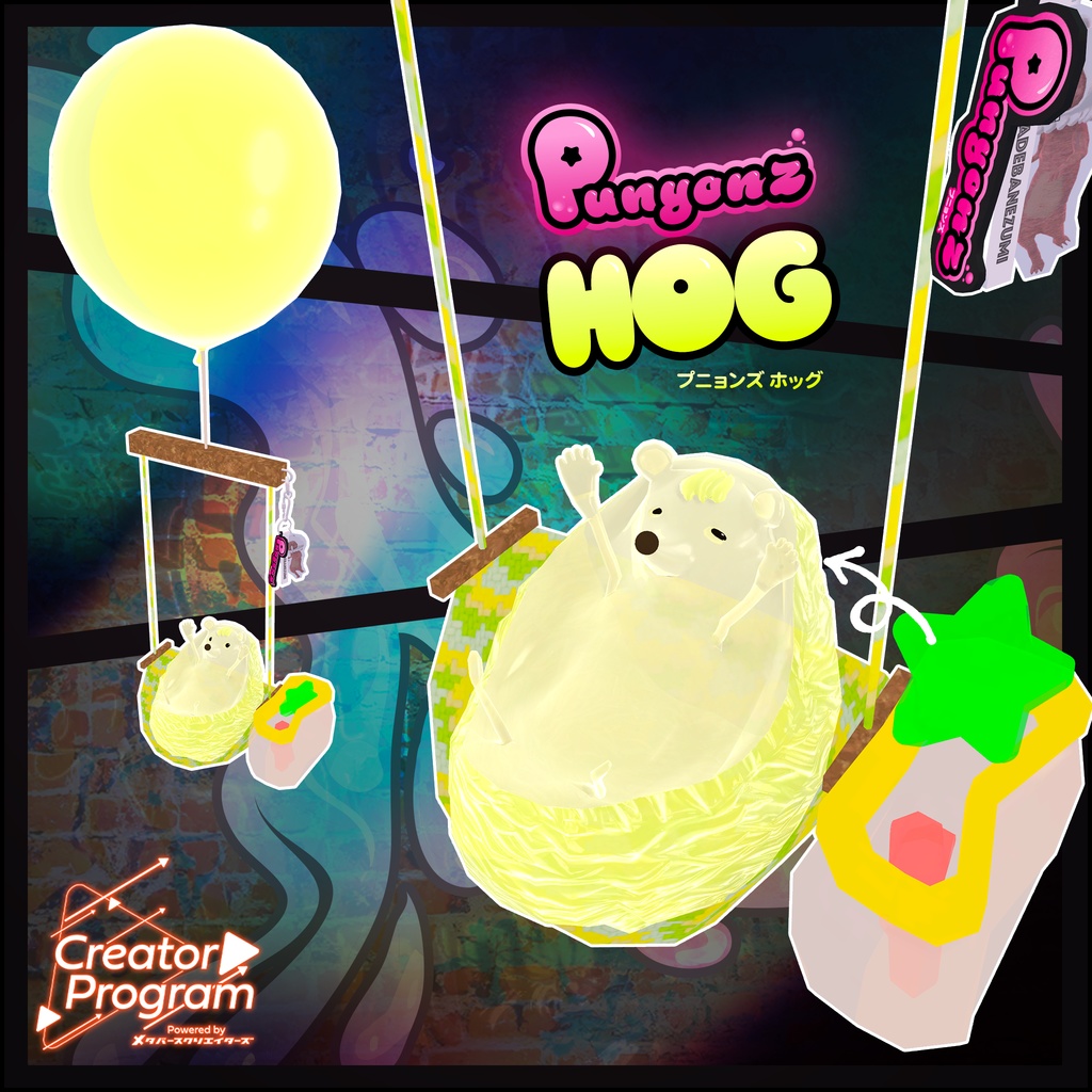 Punyonz - VRChat Avatar /CP9