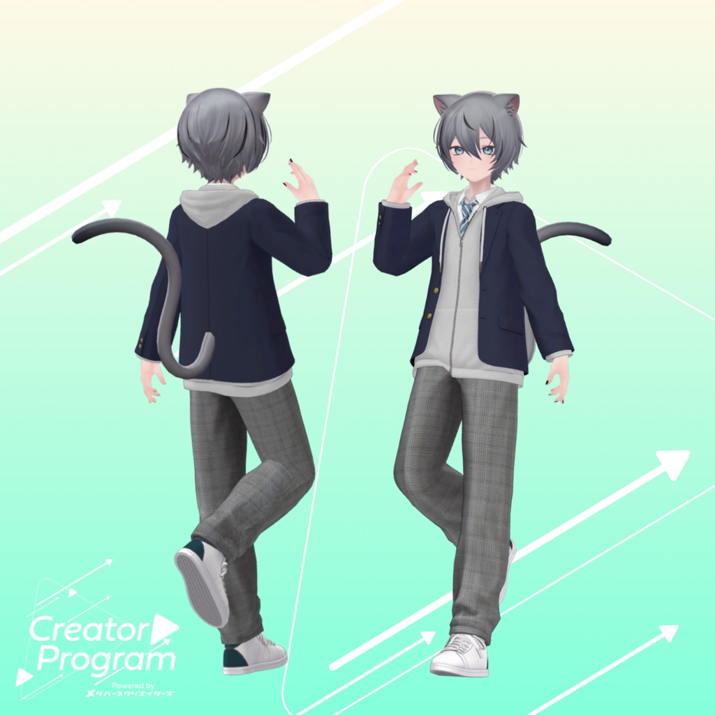 THE Gakuseifuku Schoolwear - VRChat Men's Clothing / CP6