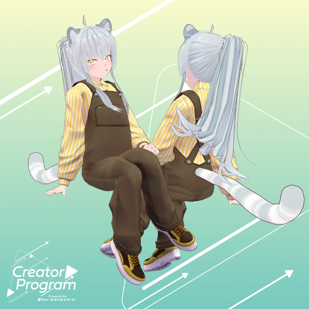 Chocomint Salopette - VRChat Men's Clothing / CP4