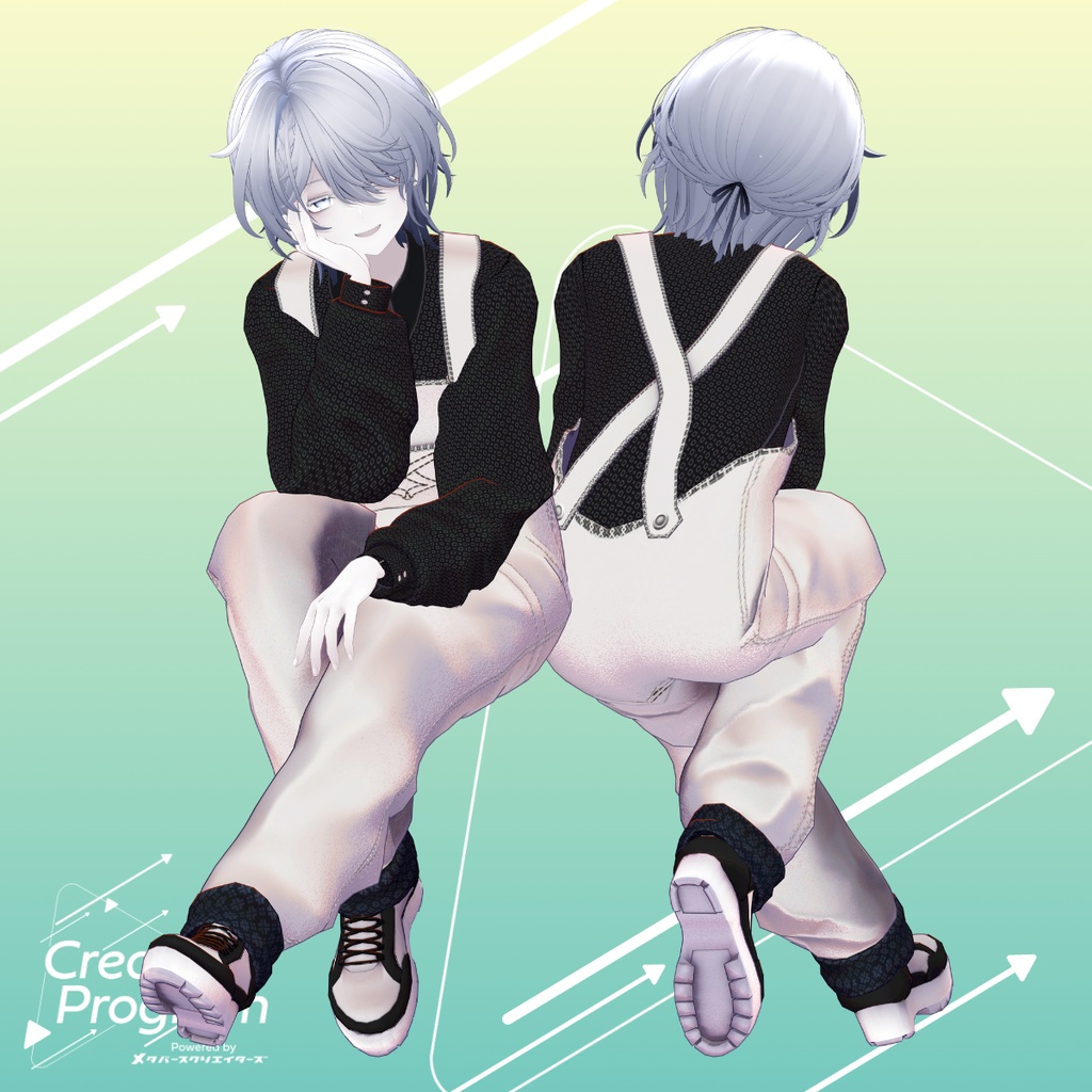 Chocomint Salopette - VRChat Men's Clothing / CP4