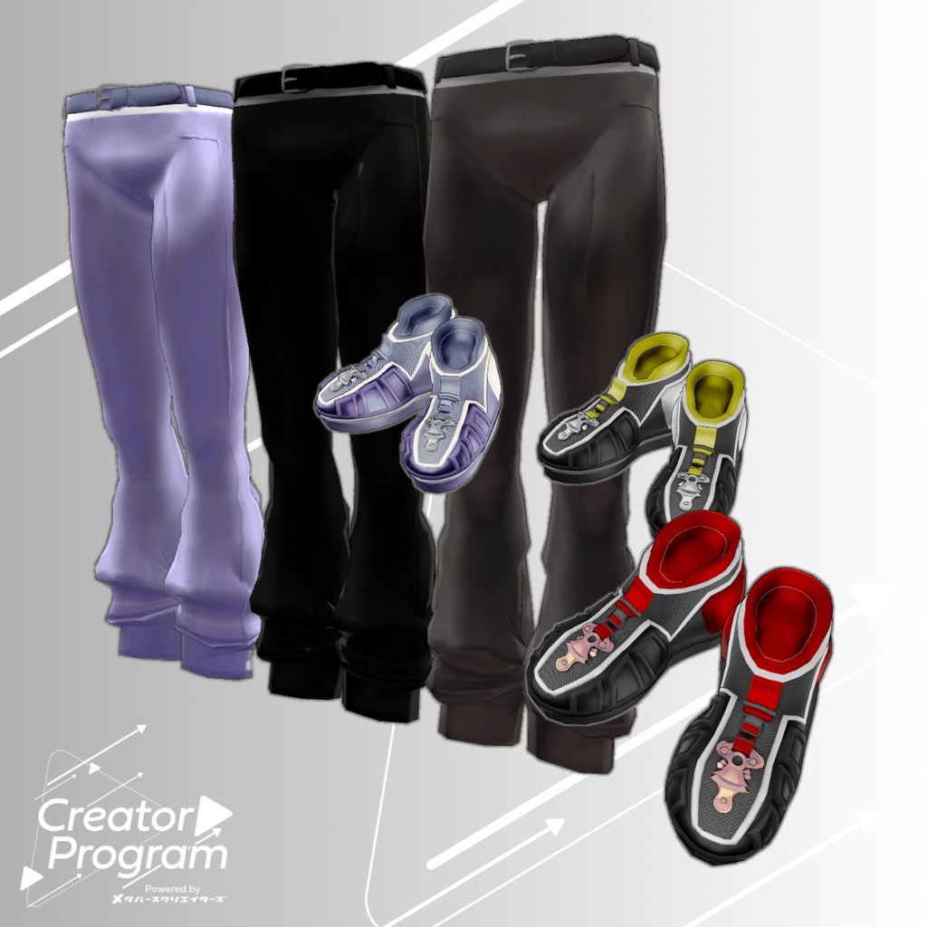 Simple Messenger Outfit - VRChat Men's Clothing / CP2