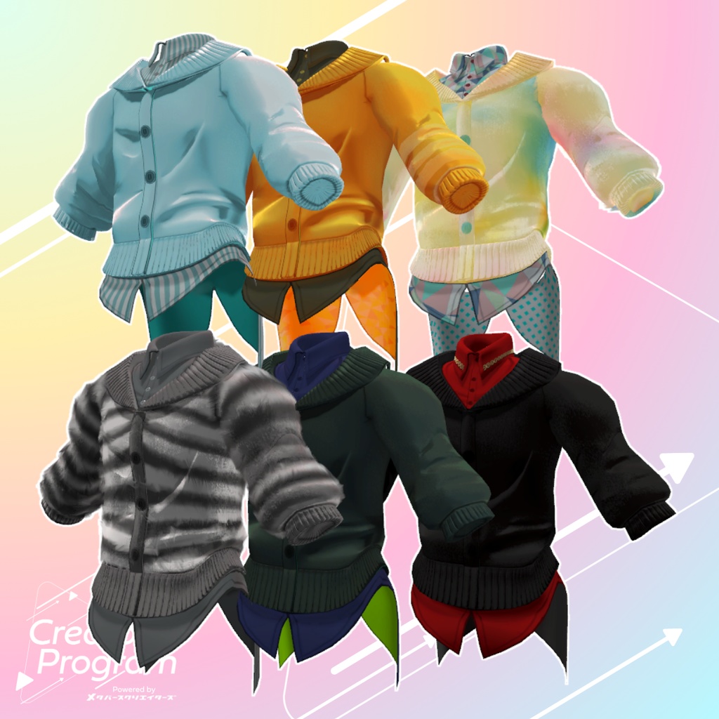 Embracing Spring by the Window- VRChat Men's Clothing / CP2
