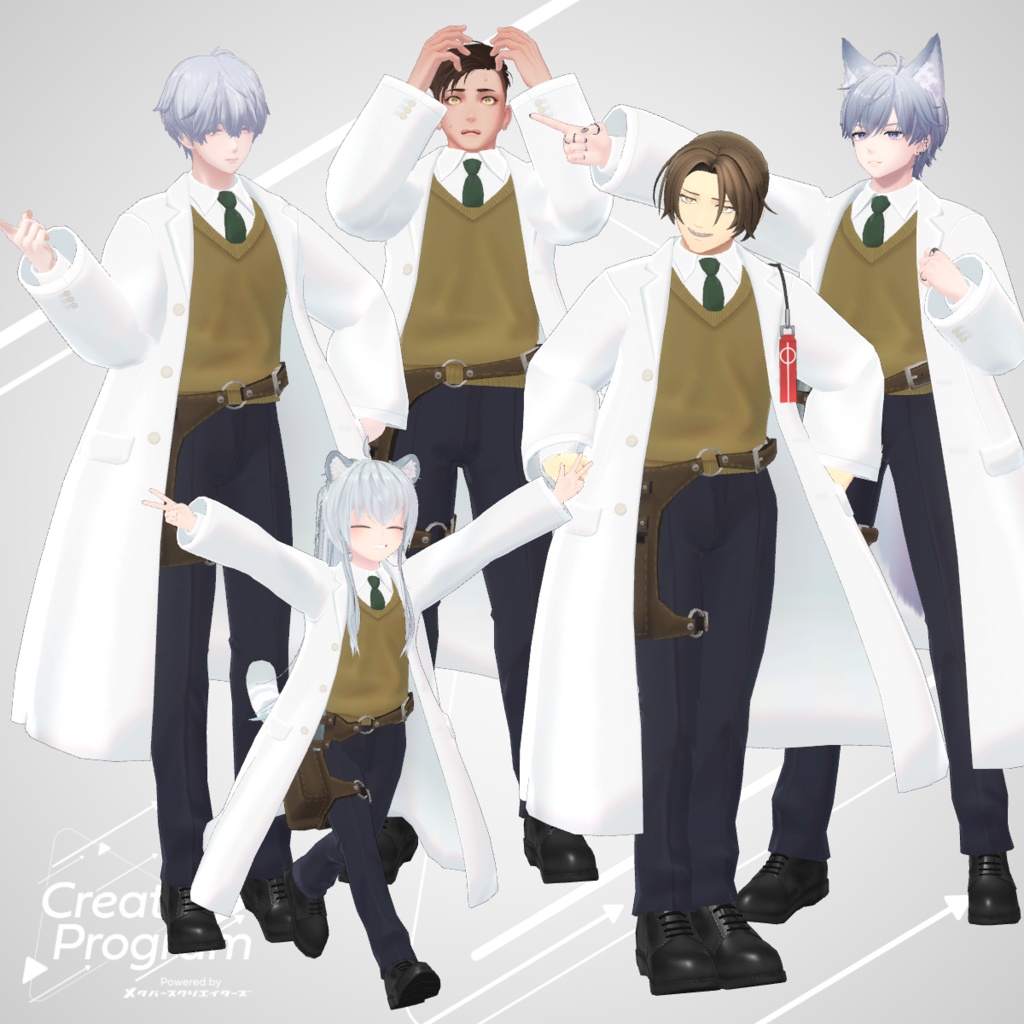 Traveling Alchemist - VRChat Men's Clothing / CP3