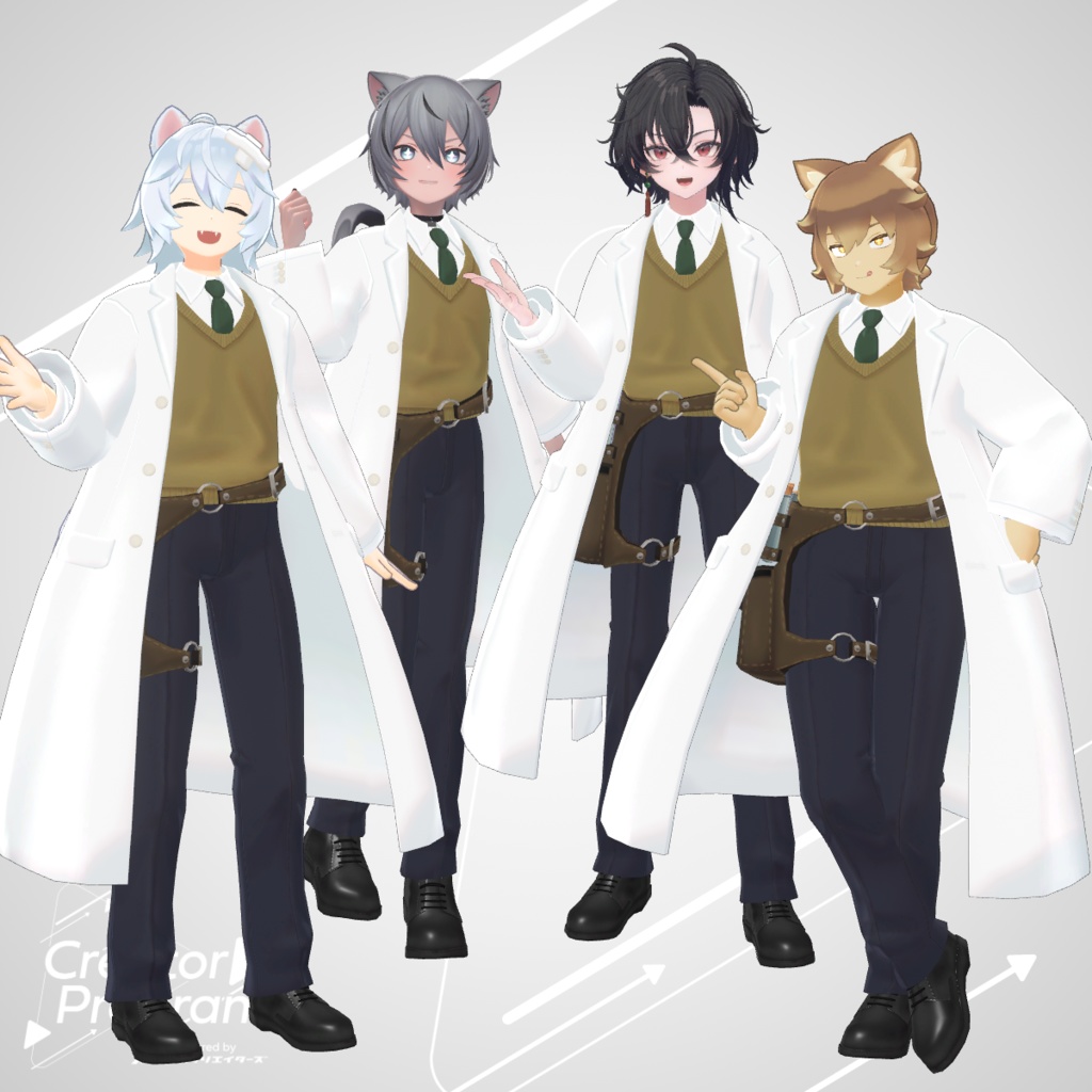 Traveling Alchemist - VRChat Men's Clothing / CP3