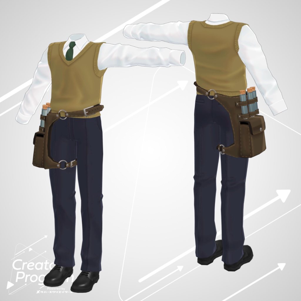 Traveling Alchemist - VRChat Men's Clothing / CP3