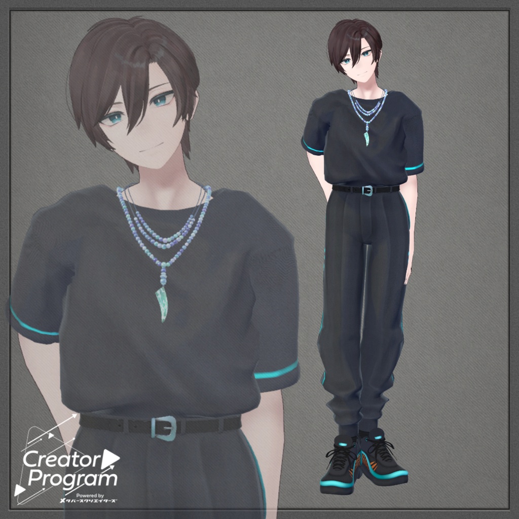 CyberStreetCargoSet - VRChat Men's Clothing / CP11