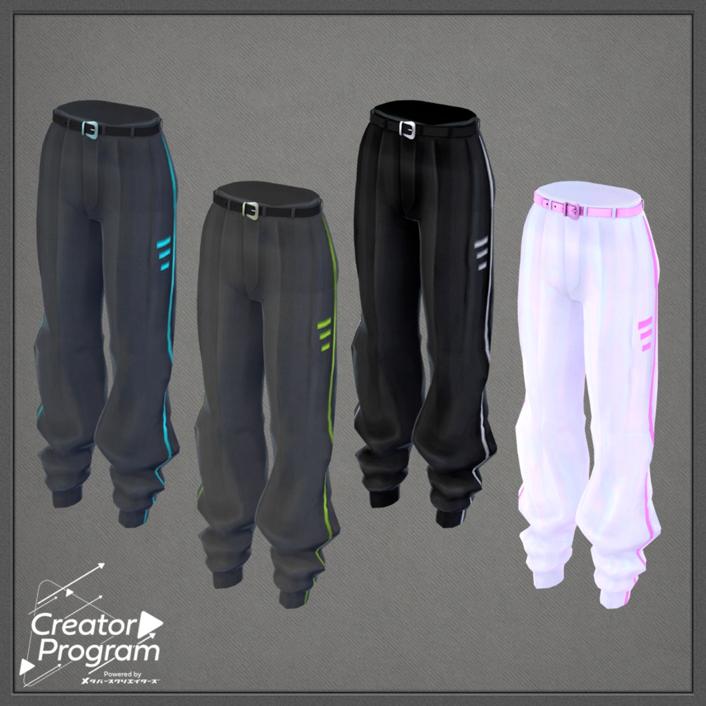 CyberStreetCargoSet - VRChat Men's Clothing / CP11