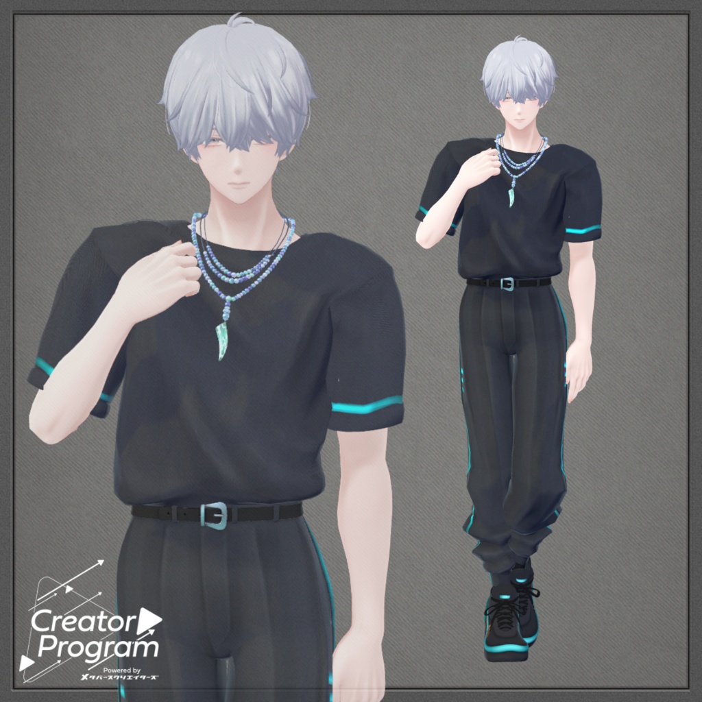 CyberStreetCargoSet - VRChat Men's Clothing / CP11