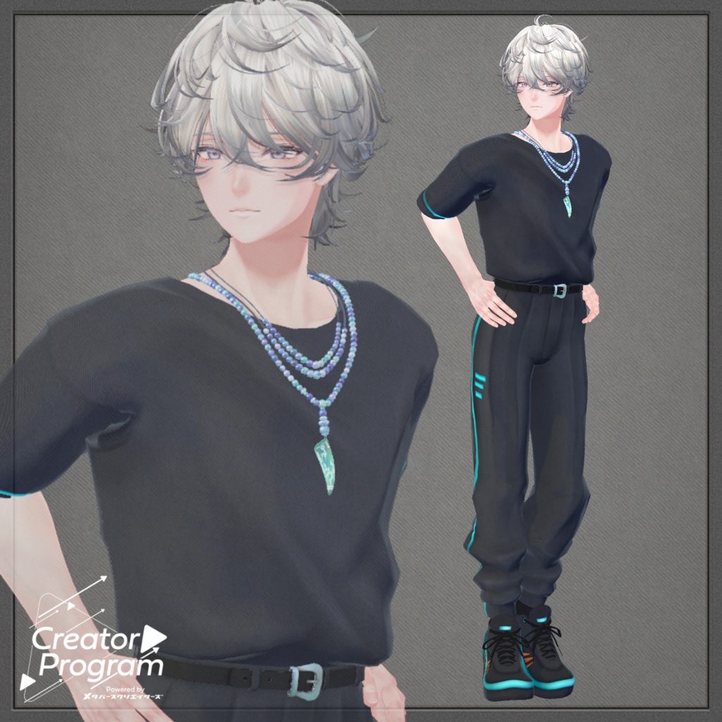 CyberStreetCargoSet - VRChat Men's Clothing / CP11