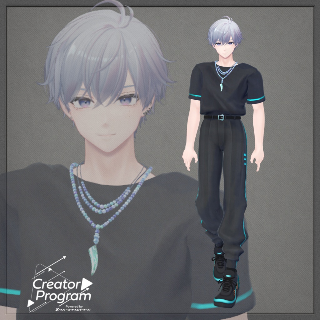 CyberStreetCargoSet - VRChat Men's Clothing / CP11