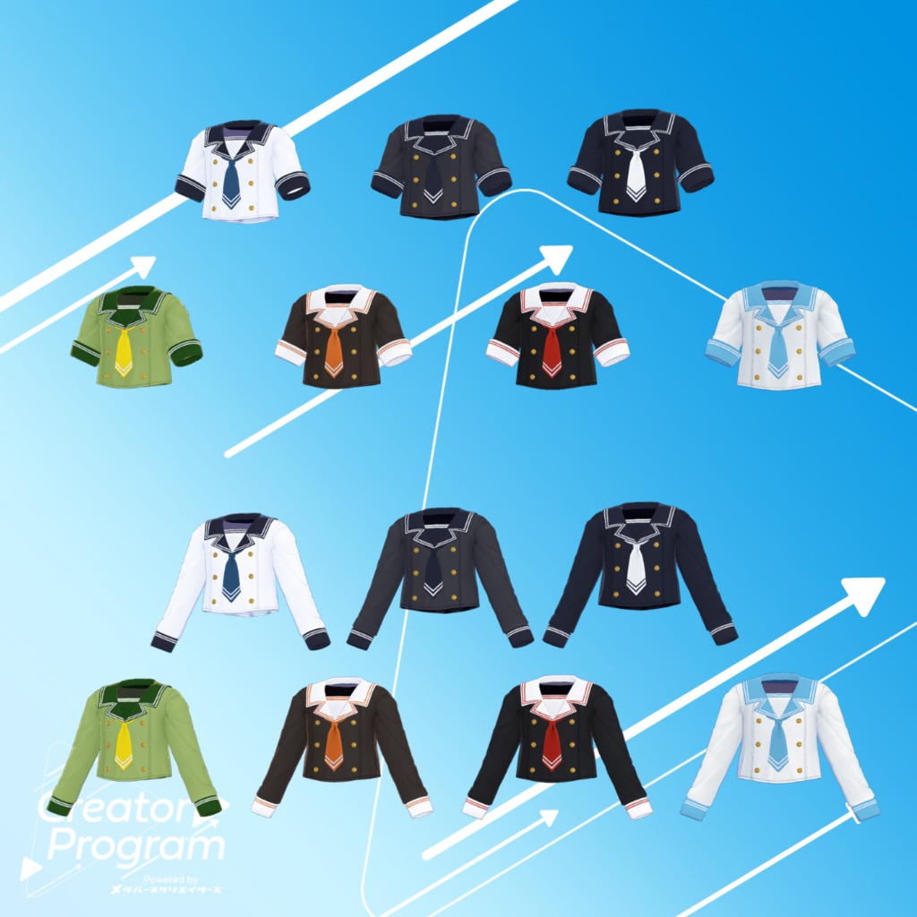 Casual Sailor - VRChat Men's Clothing / CP1