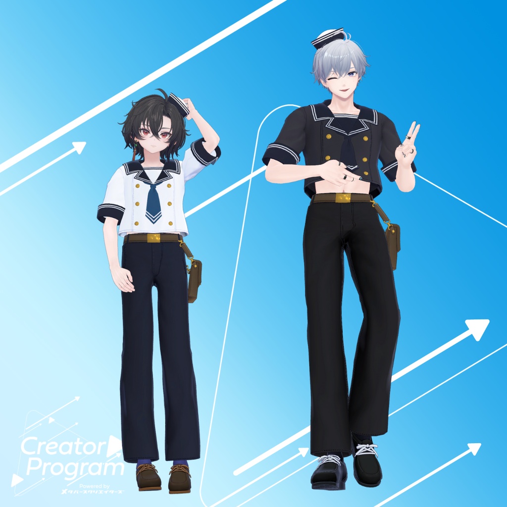 Casual Sailor - VRChat Men's Clothing / CP1
