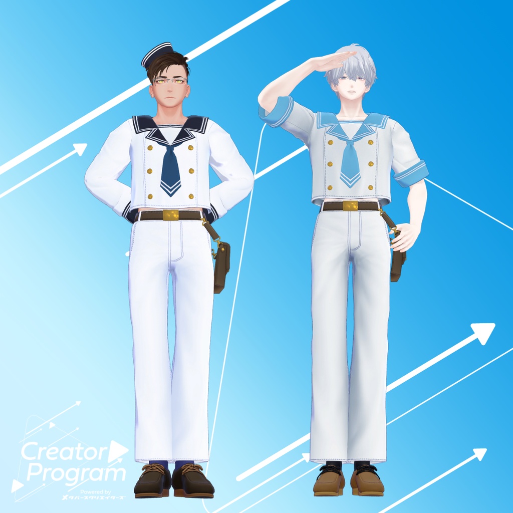 Casual Sailor - VRChat Men's Clothing / CP1