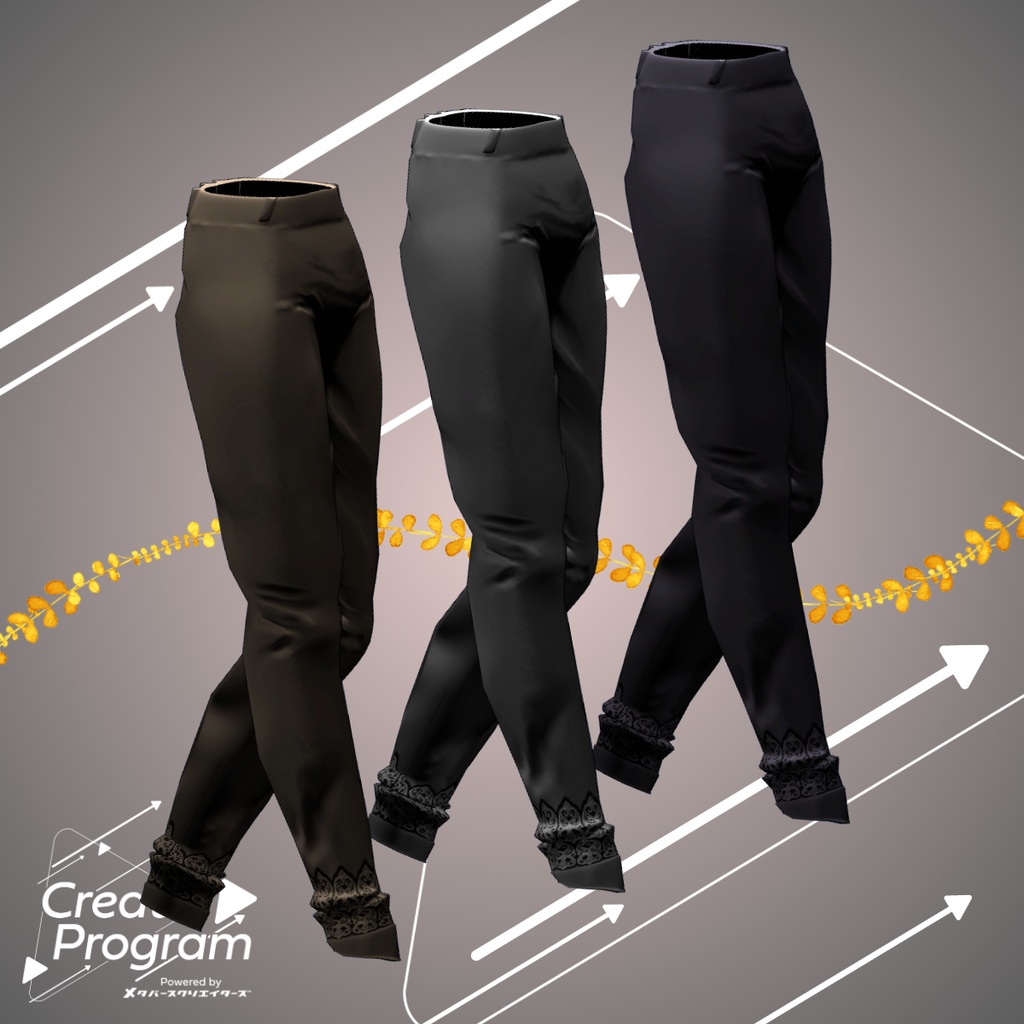 SecondFlush Tea Garden Breeze - VRChat Men's Clothing / CP2