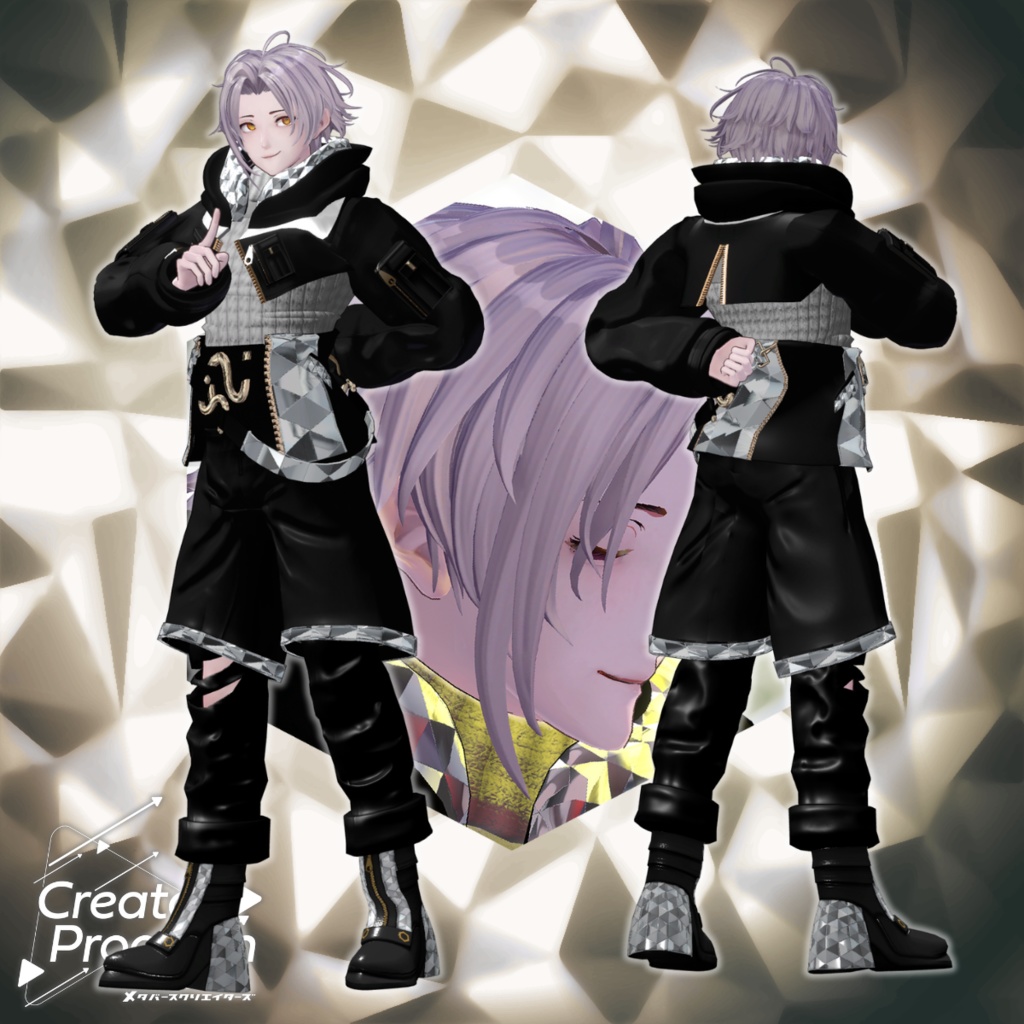 -Flicker- VRChat Men's Clothing / CP2