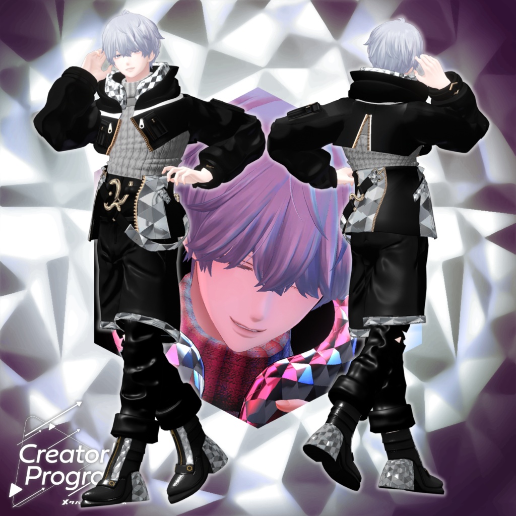 -Flicker- VRChat Men's Clothing / CP2