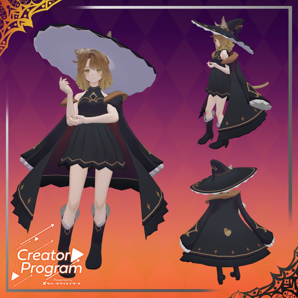 Formal Witch Coat - VRChat Women's Clothing / CP25