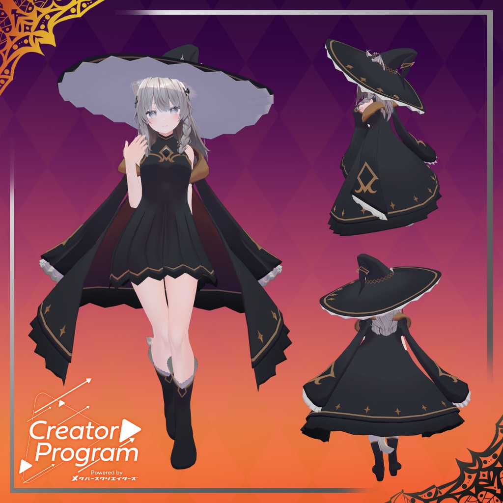 Formal Witch Coat - VRChat Women's Clothing / CP25