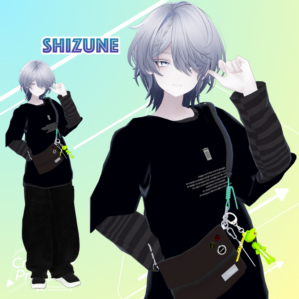 SnappyDayAhead Casual T-shirt & Jeans set - VRChat Men's Clothing / CP9