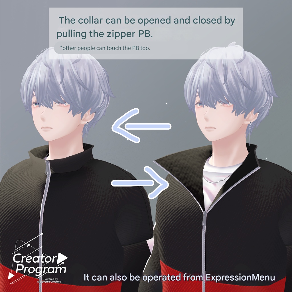 ToxicDrip - VRChat Men's Clothing / CP3