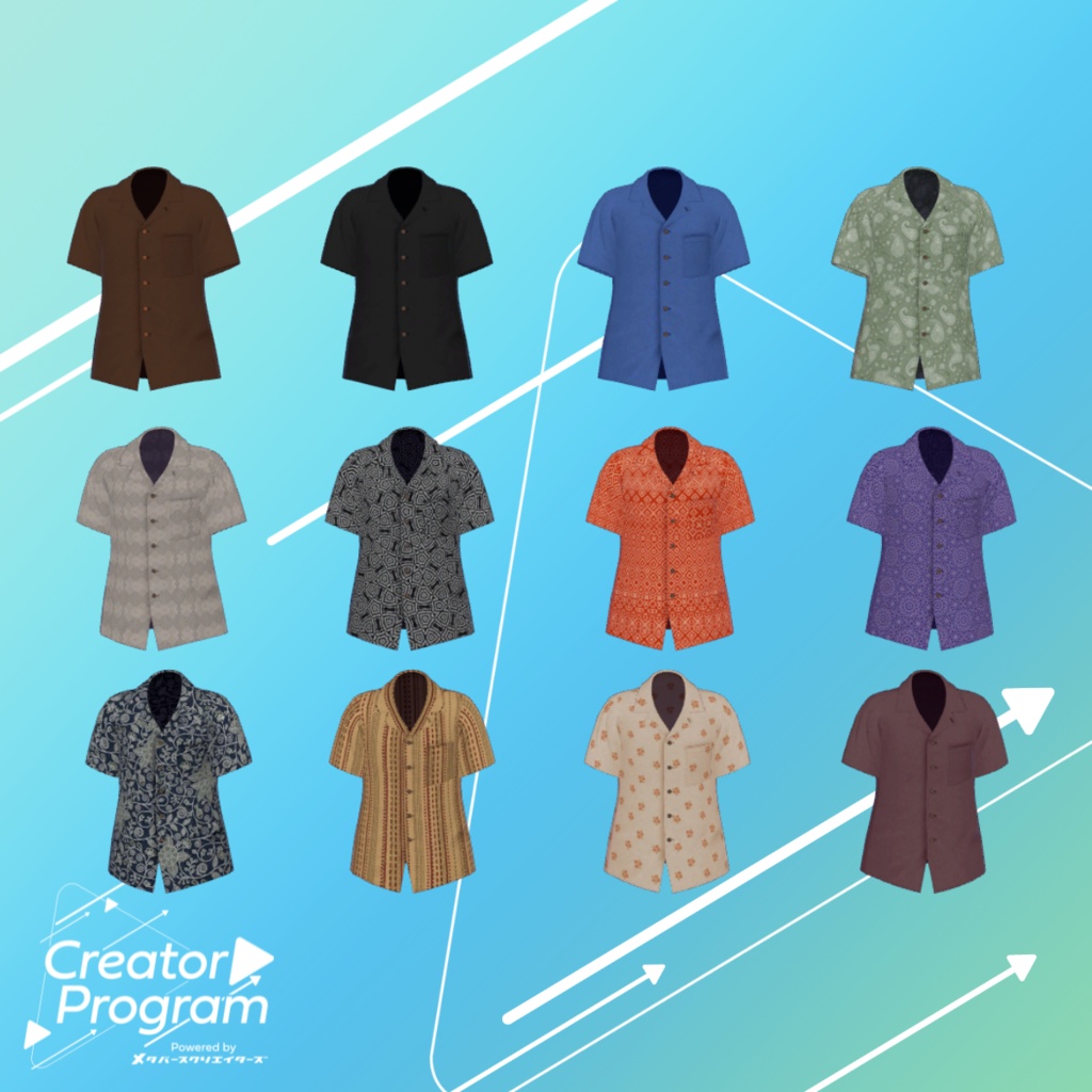 CoastalGrace Vacation Outfit - VRChat Men's Clothing / CP1