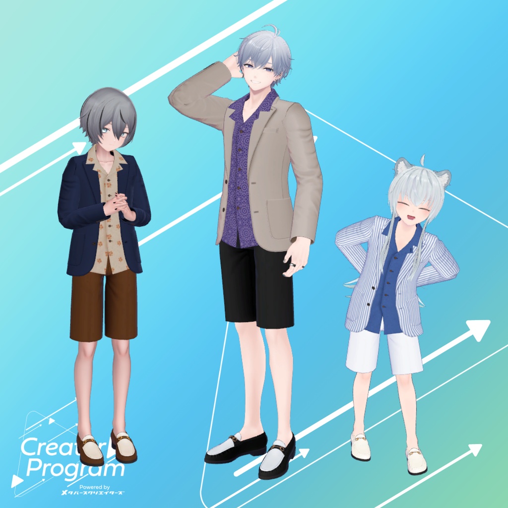 CoastalGrace Vacation Outfit - VRChat Men's Clothing / CP1