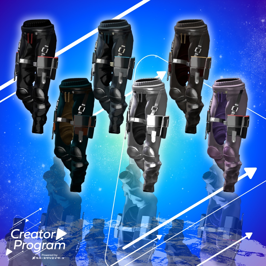 Yugeki Climber: Cyber Explorer Fit - VRChat Men's Clothing / CP2