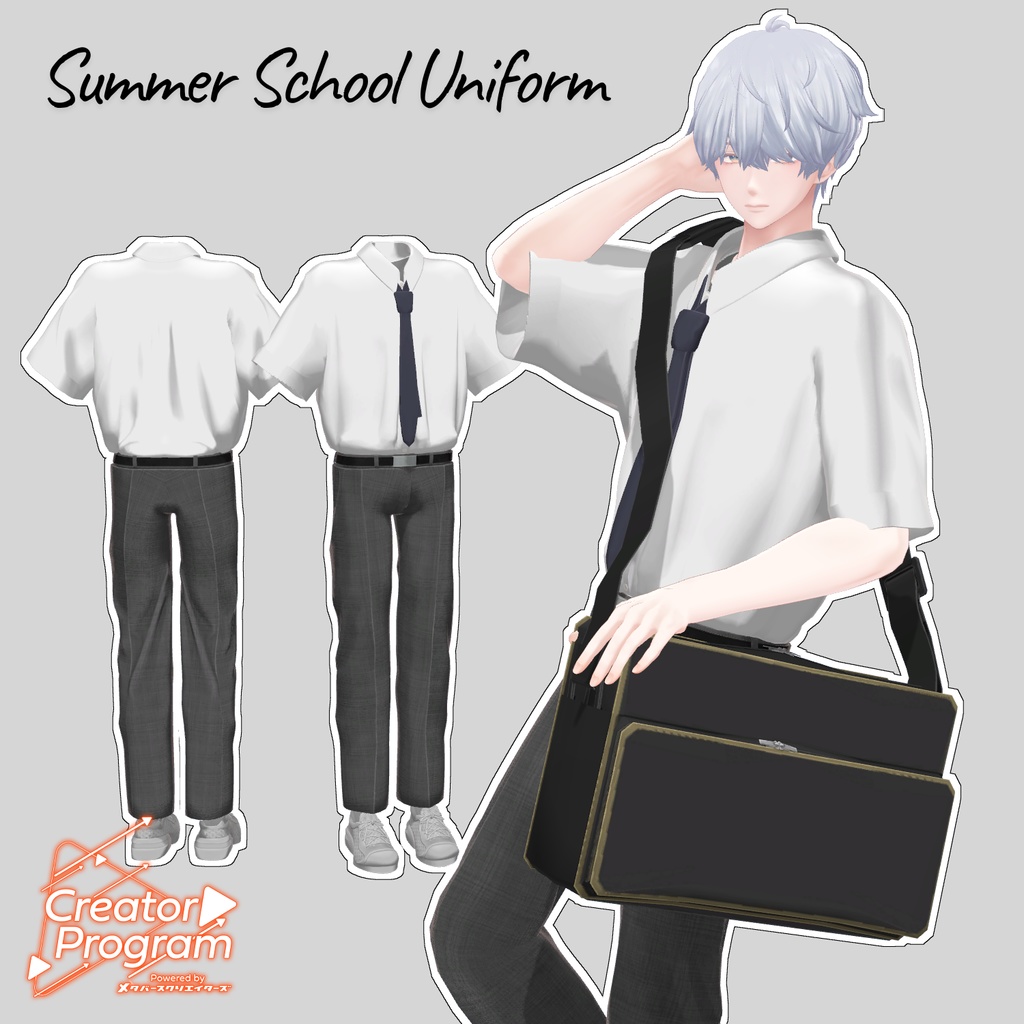Summer School Uniform  - VRChat Men's Clothing / CP20