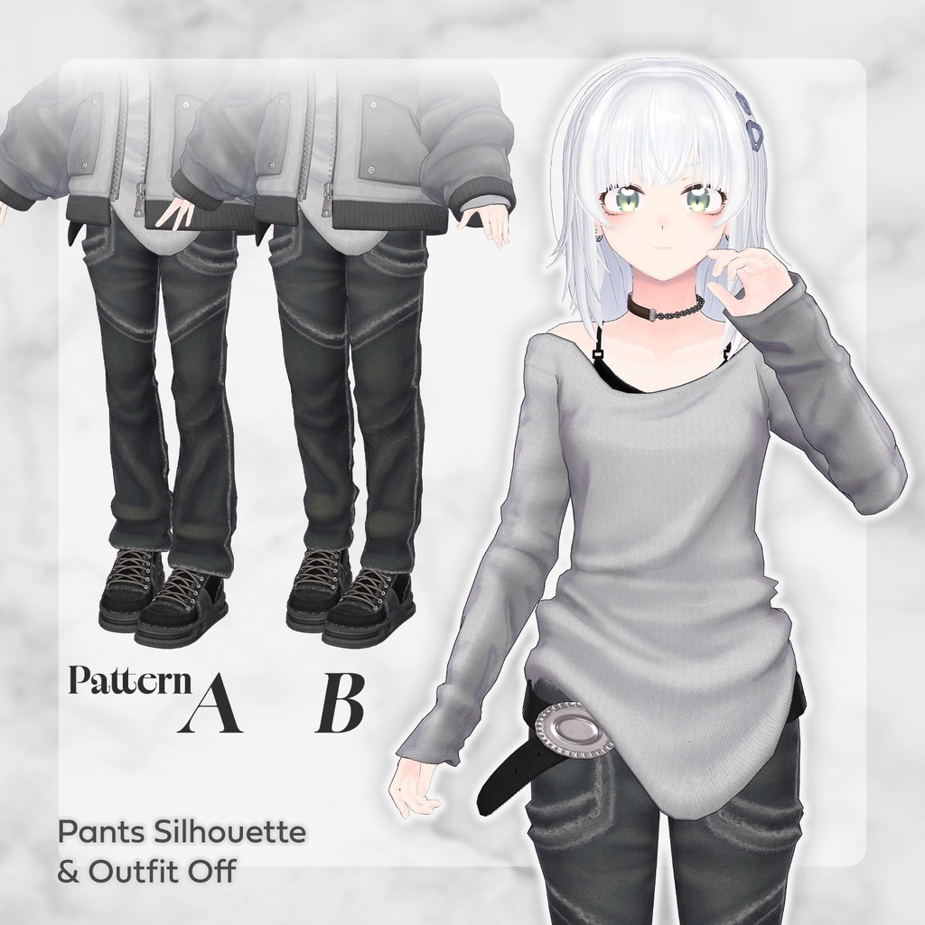 Minagi - Original 3D Model for VRChat #Minagi3D / AC2