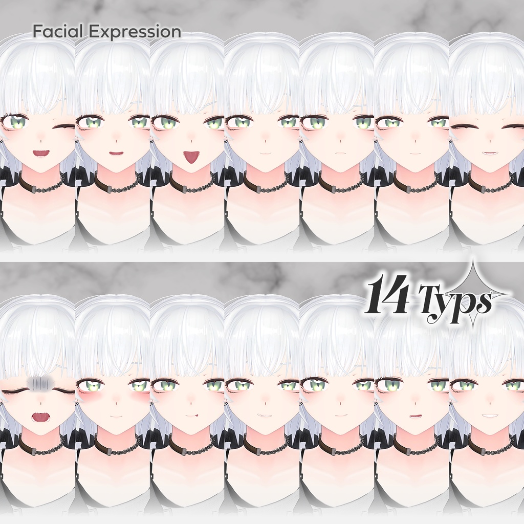 Minagi - Original 3D Model for VRChat #Minagi3D / AC2