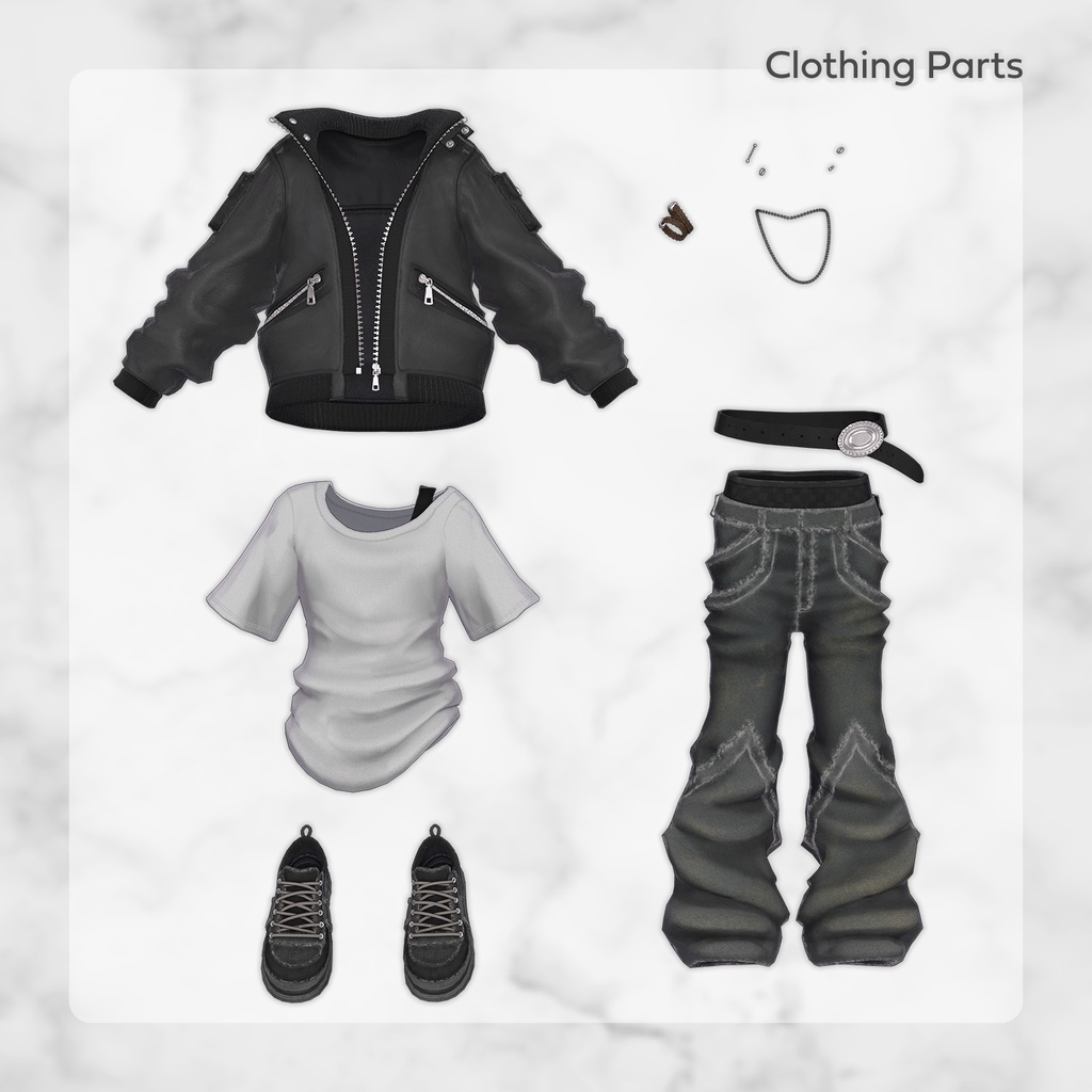 Licht - Original 3D Model for VRChat #Licht3D / AC1