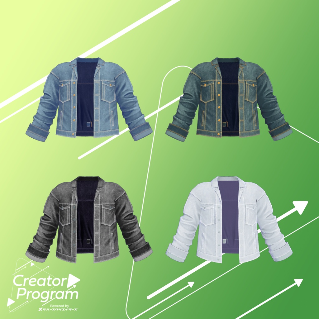GJacketSet - VRChat Men's Clothing / CP1