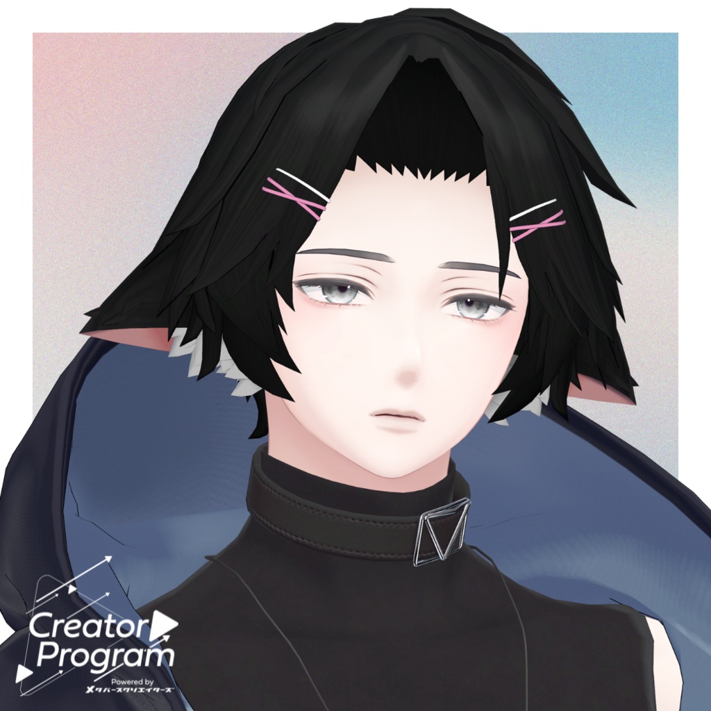Beast Ear Hair - VRChat Hair / CP26
