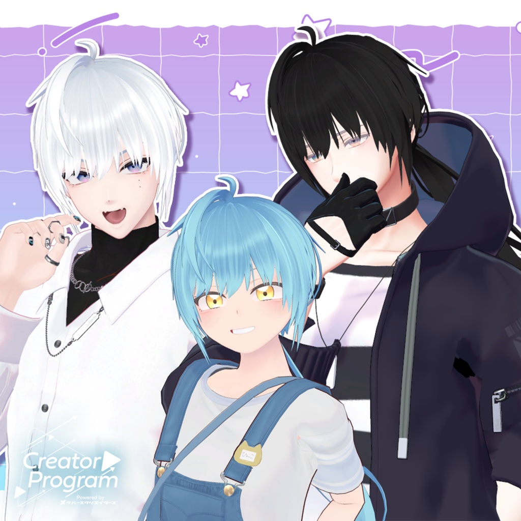 Low Ponytail - VRChat Hair / CP13